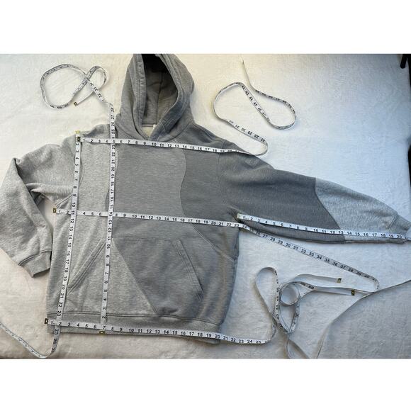 Alo Yoga Make Waves Hoodie Small Womens / XS Mens Athletic Heather Grey Tonal - Picture 7 of 16